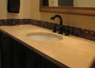Elegant Bathroom Counter