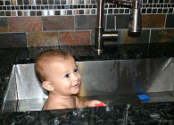 Volga Blue Granite Flat Polish Edge