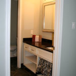 Black Pearl Bathroom Counter