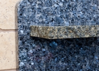 Chipped Edge on Granite