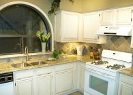 Giallo Ornamental Granite Kitchen