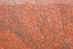 Red Dragon granite for a kitchen island in Austin Texas