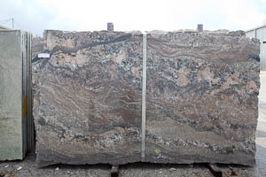 Sucurri Brown Granite Slab Austin Graniite Company